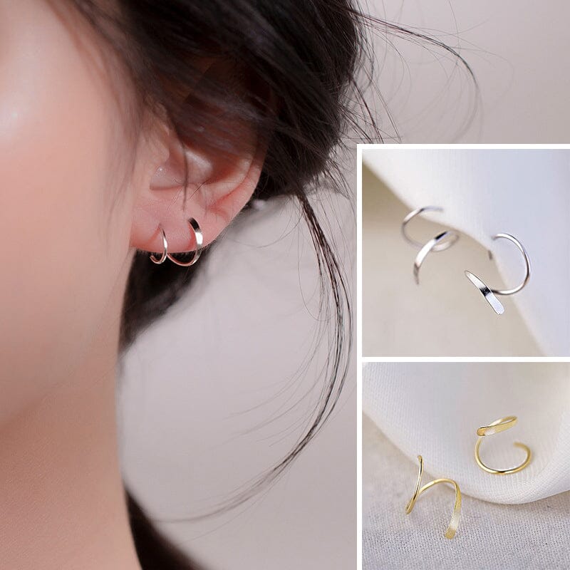 Sweet Helix Ear Climber Earrings