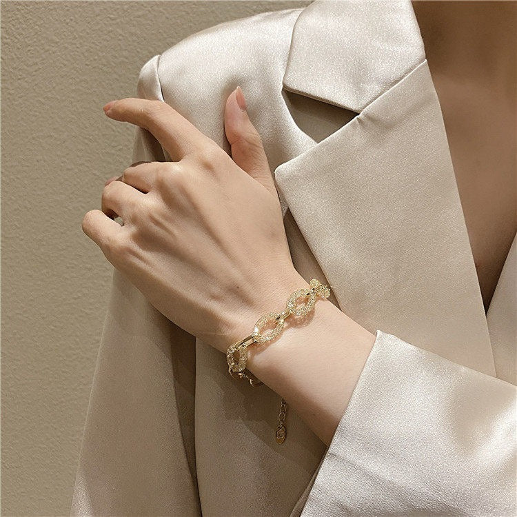 Ins Metal mesh bracelet