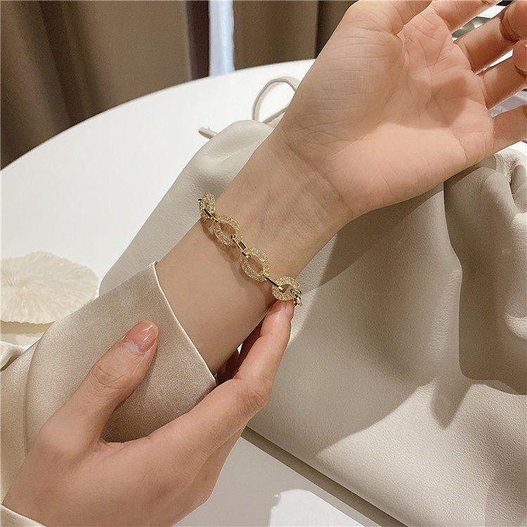 Ins Metal mesh bracelet