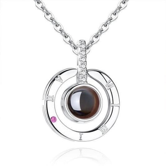 100 LANGUAGES I LOVE YOU PROJECTION NECKLACE