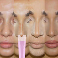 U-Shaped Nose Contour Brush - 2 In 1