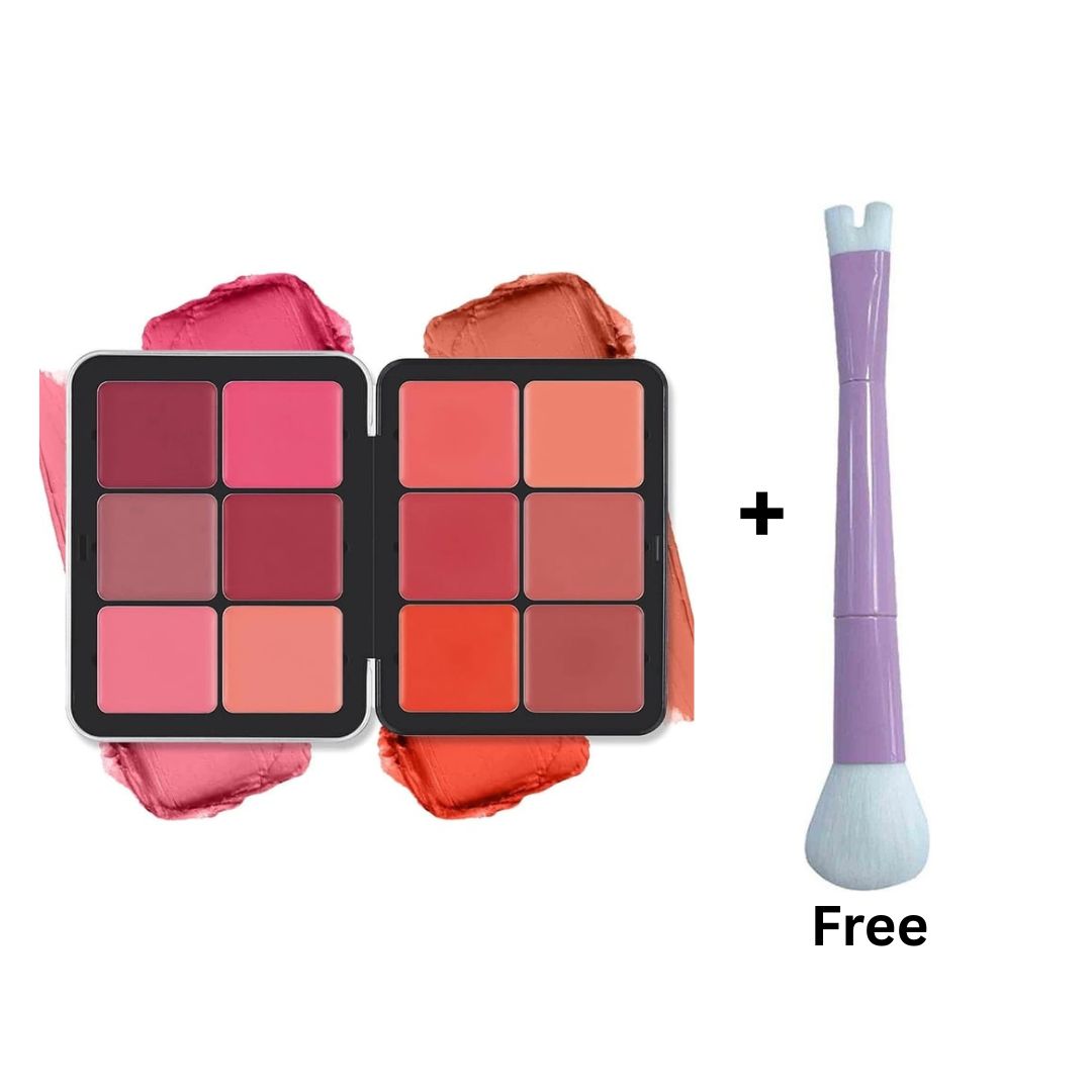 12 Colors Cream Blush Palette