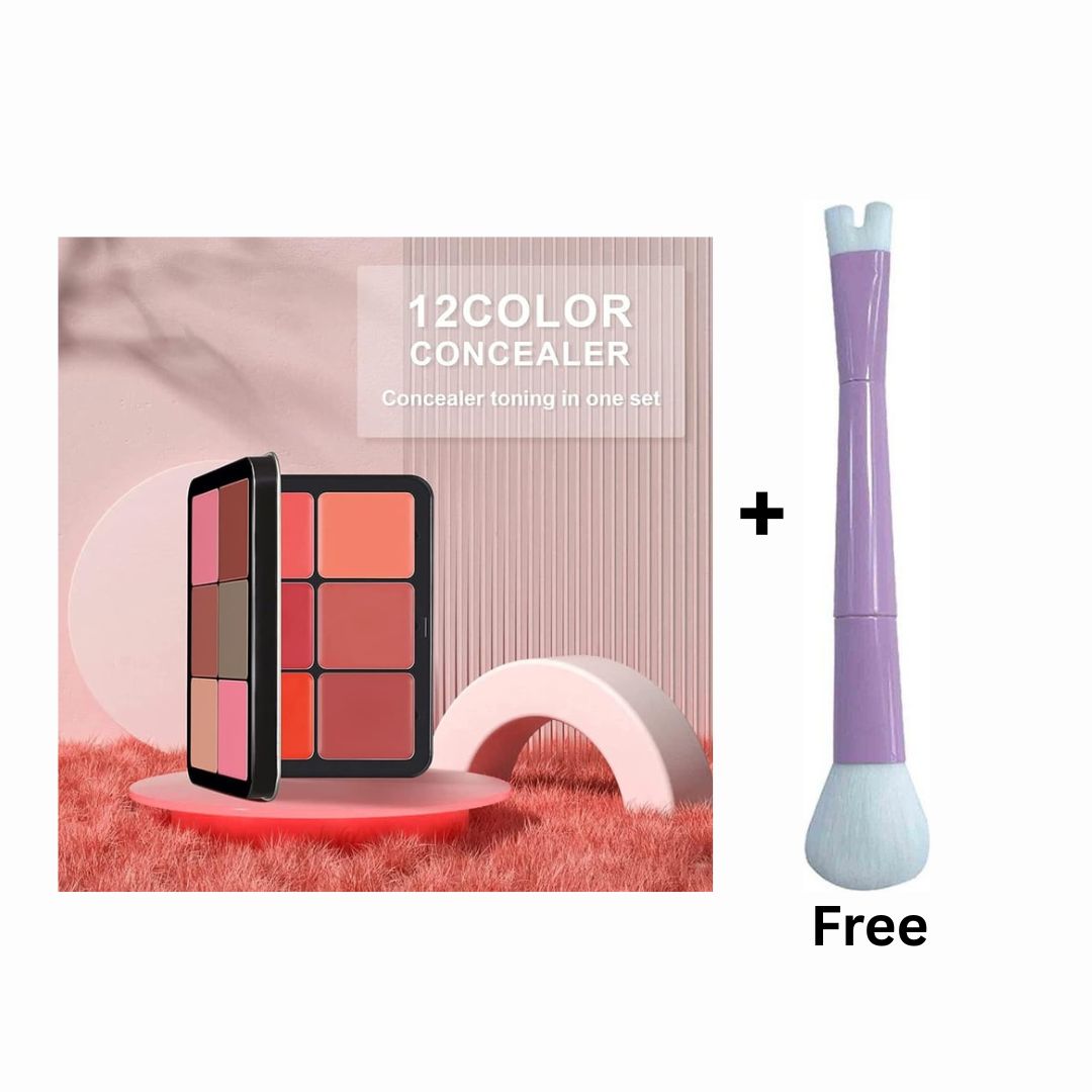 12 Colors Cream Blush Palette