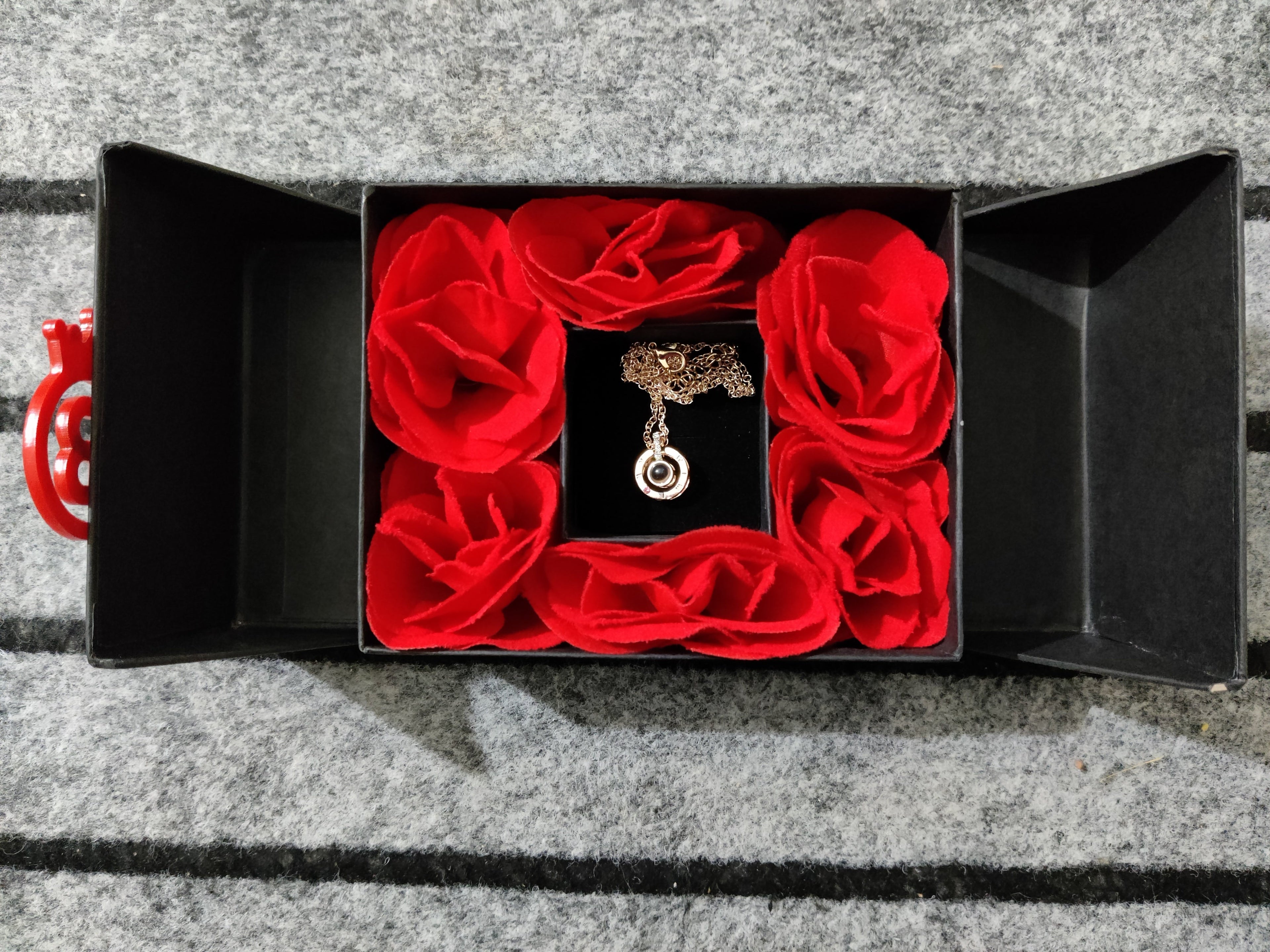 HEART LINK BRACELET SET