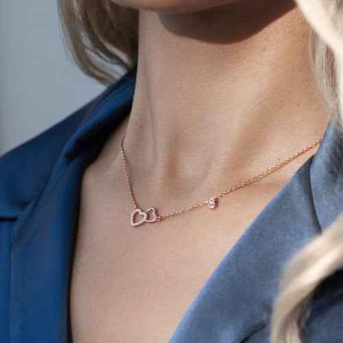 'Forever In Love' Heart Pendant Necklace