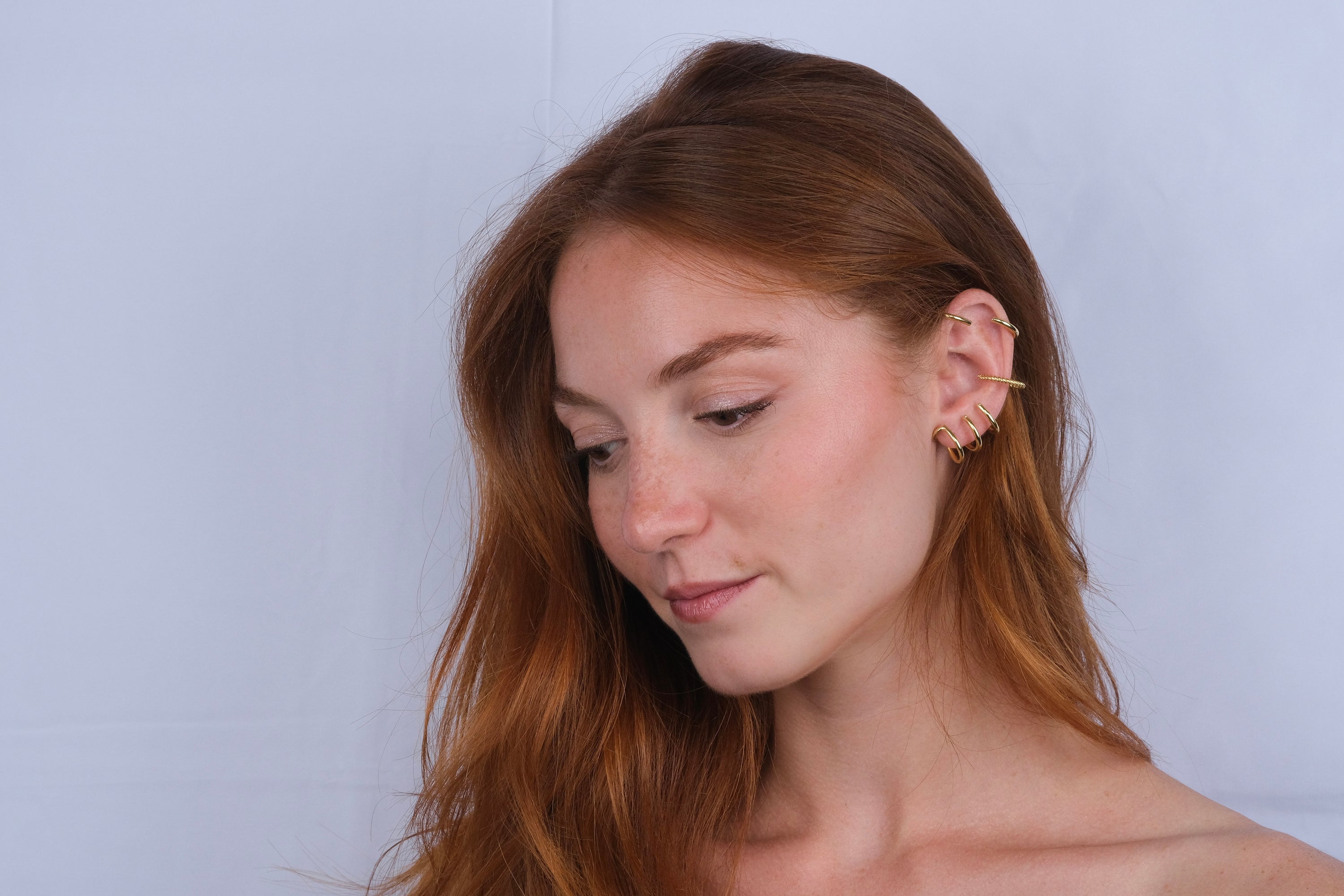 Multi Hoops Ear Cuff