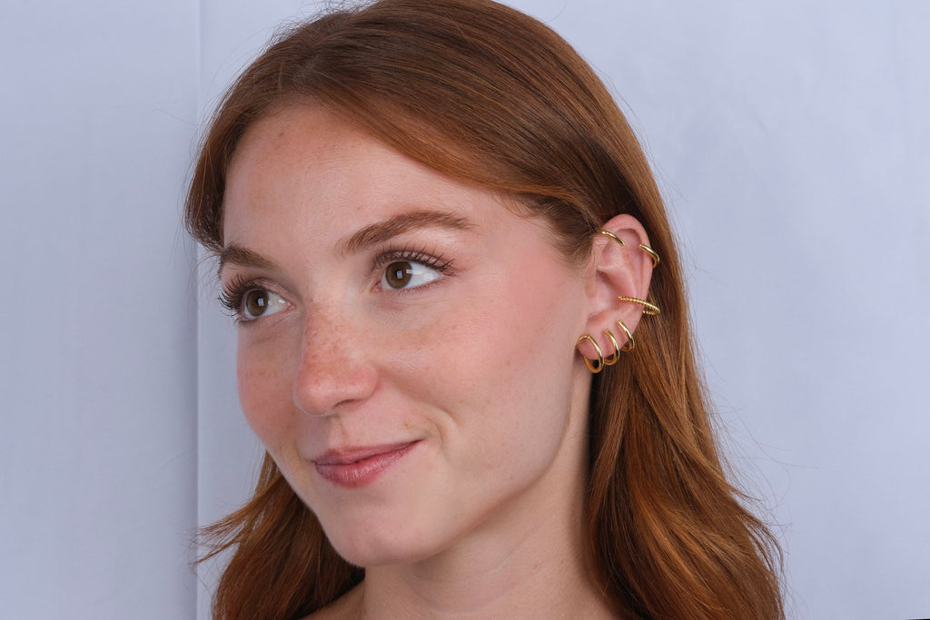 Multi Hoops Ear Cuff