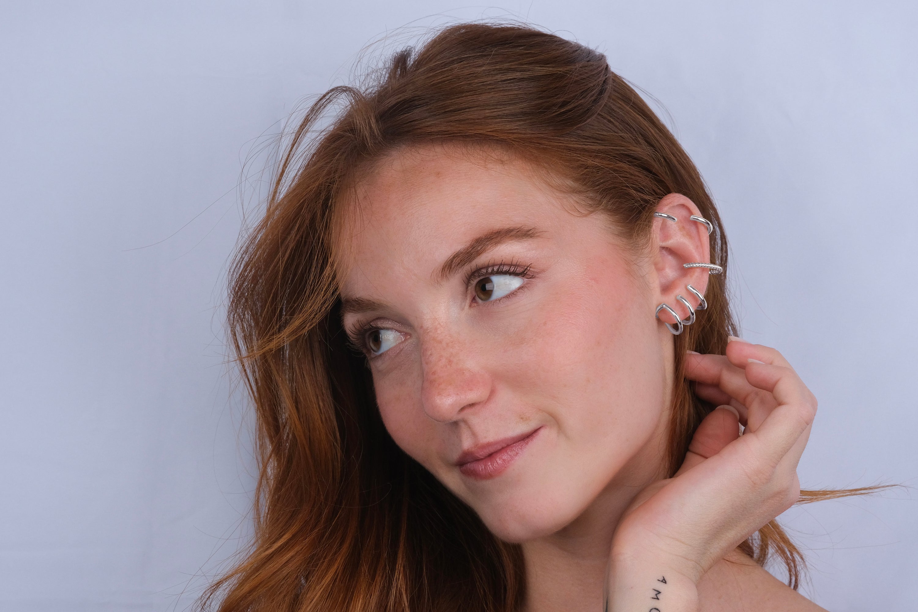 Multi Hoops Ear Cuff