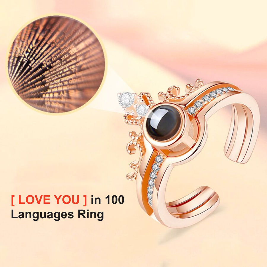 100 LANGUAGES I LOVE YOU PROJECTION NECKLACE