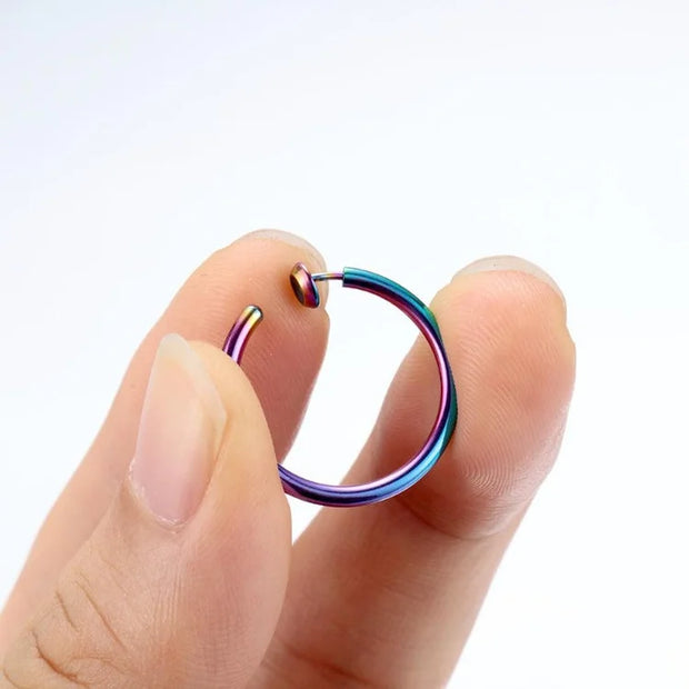 Retractable Hoop Nose/Lip/Earrings Blink by Mehak